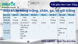 Giặt là Khách sạn Hướng dẫn lựa chọn hoá chất an toàn và tối ưu